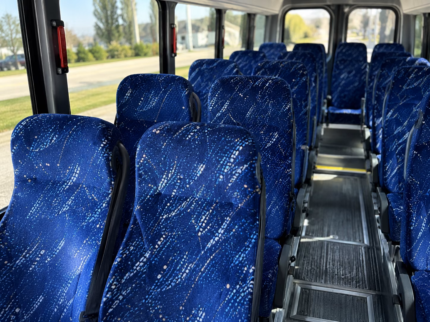 maricopa 18 passenger minibus interior