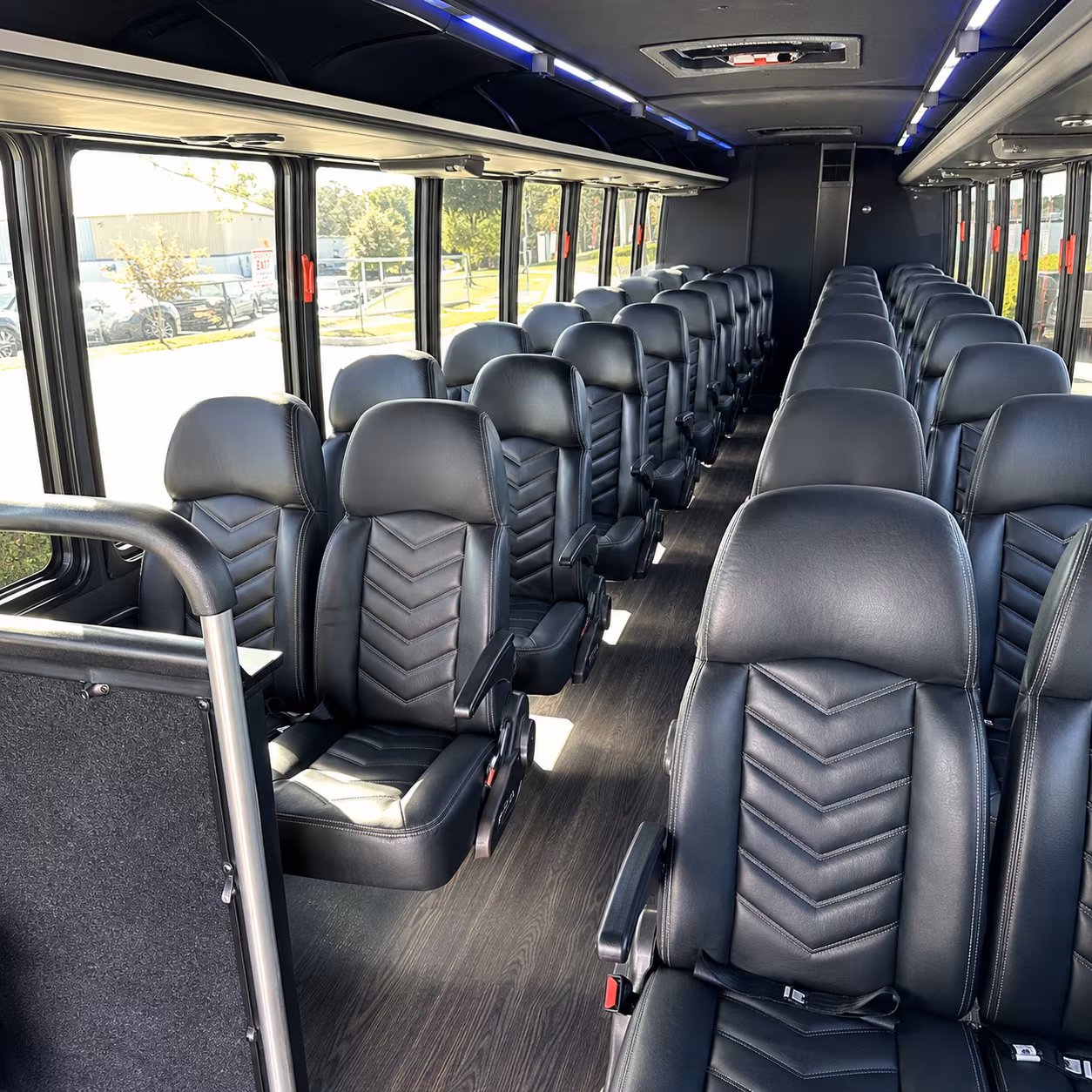 maricopa 25 passenger minibus interior