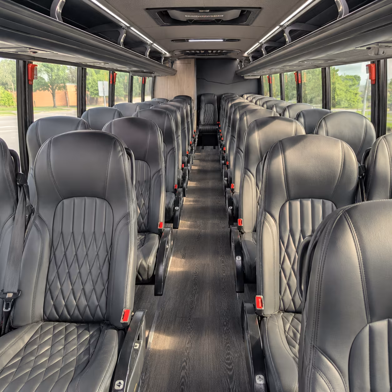 maricopa 28 passenger minibus inside