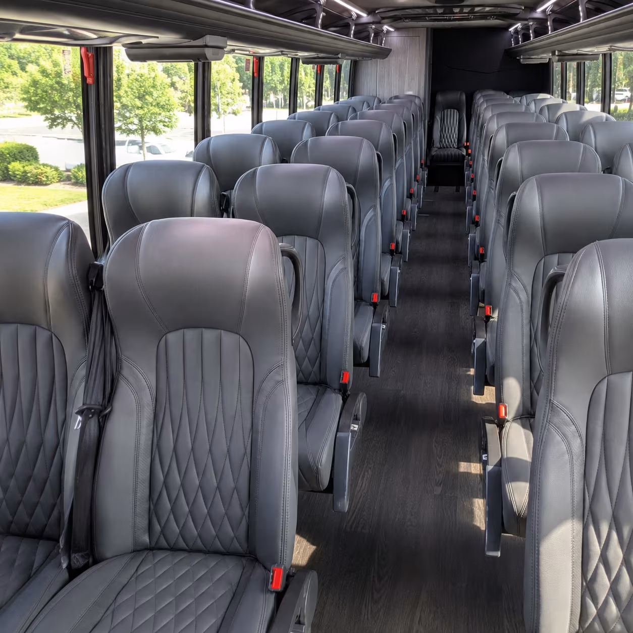 maricopa 28 passenger minibus interior