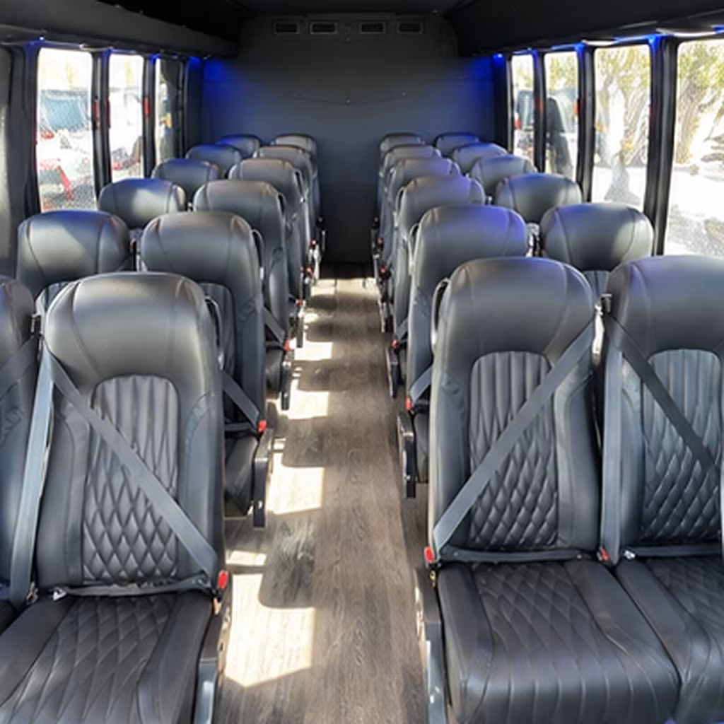 maricopa 35 passenger minibus inside