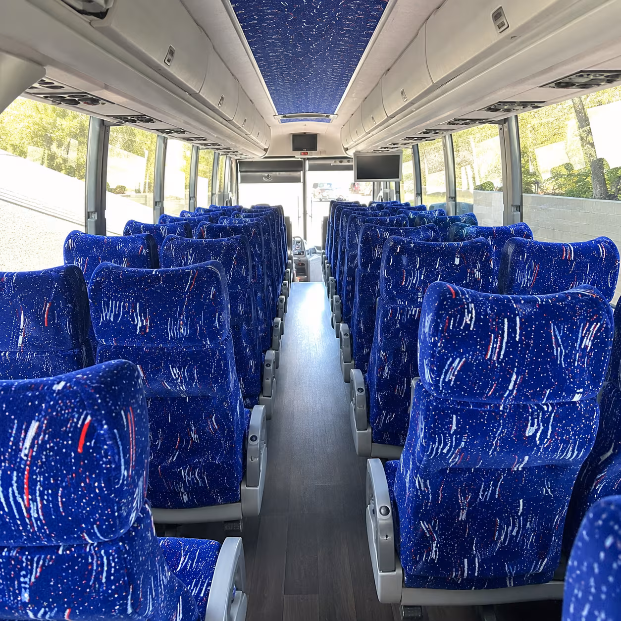 maricopa 56 passenger charter bus interior