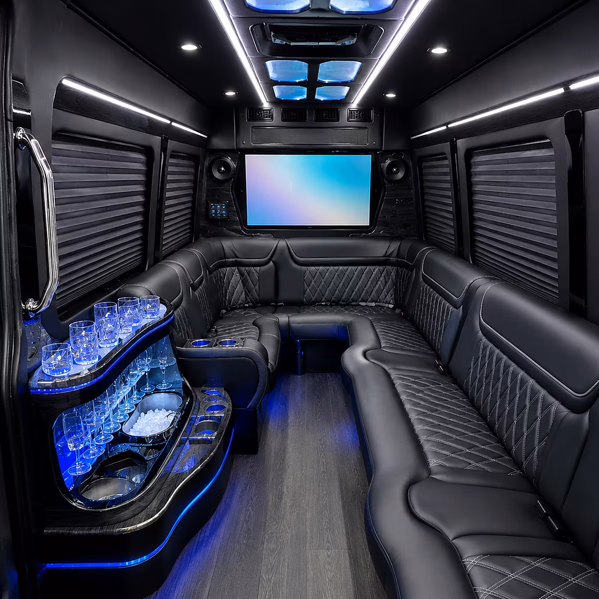 maricopa party bus interior