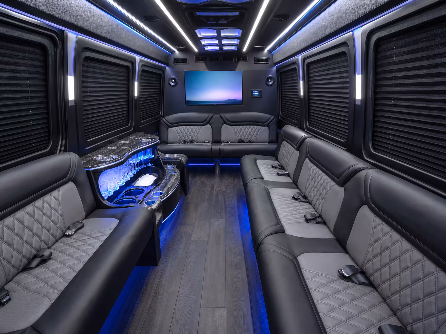 maricopa sprinter limousine inside