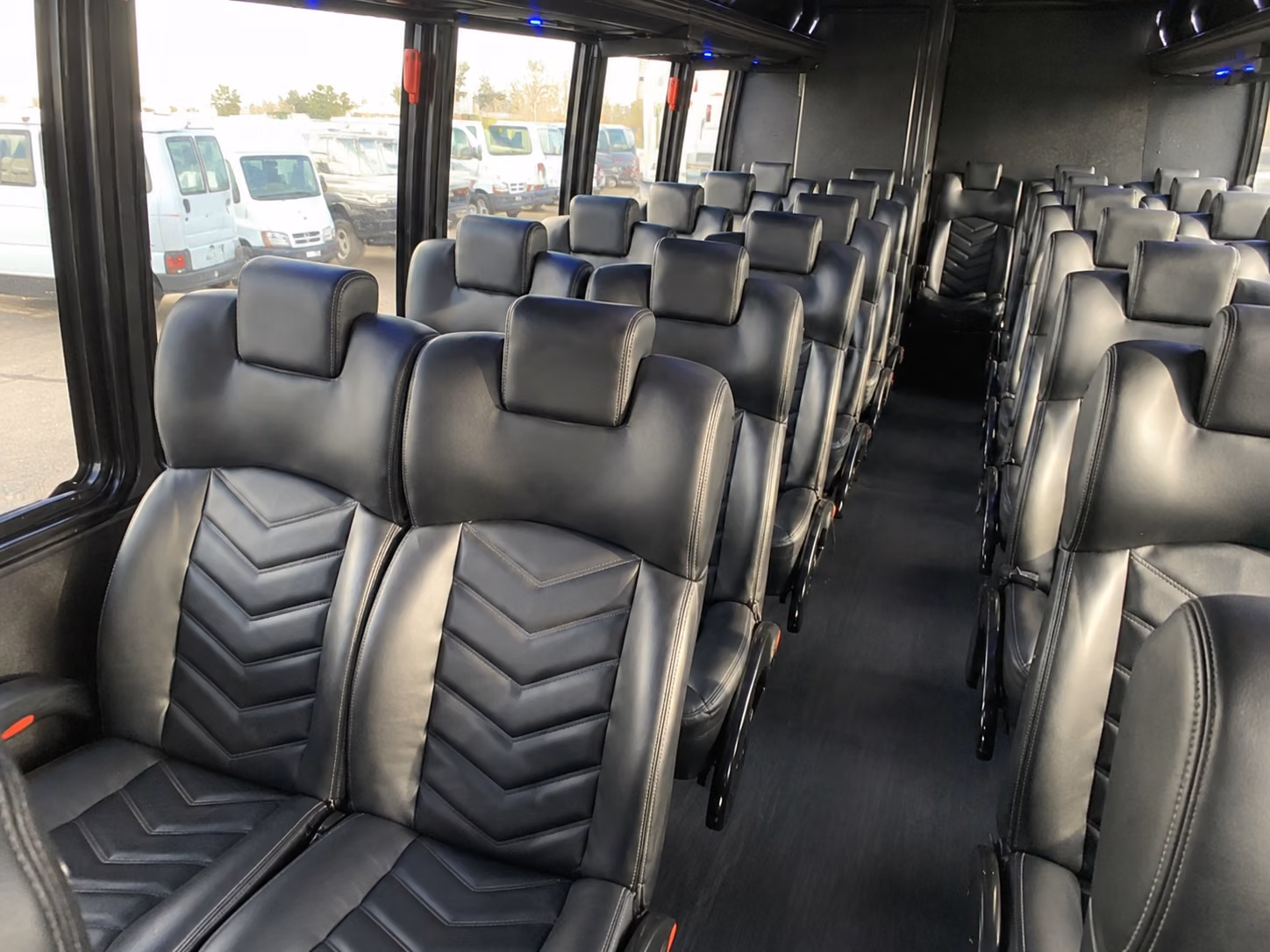 maricopa wedding transportation onboard seating